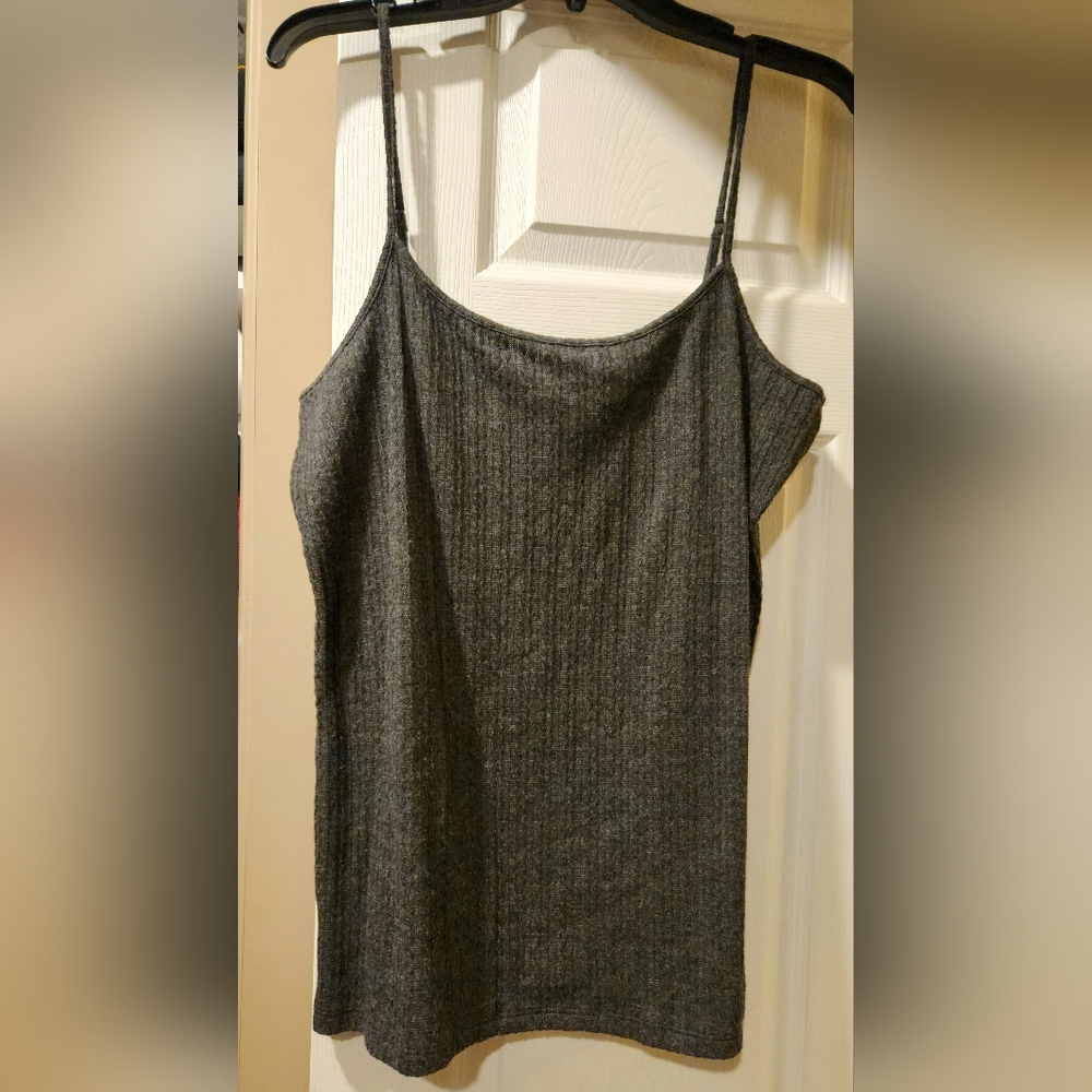 Loft XL grey camisole shell with adjustable straps